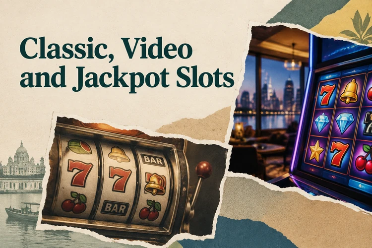 Classic, Video and Jackpot Slots